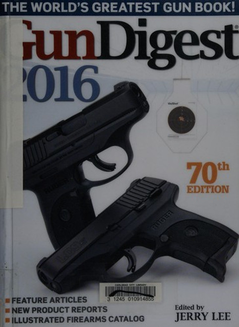 Gun Digest 2016 front cover, ISBN: 1440244308