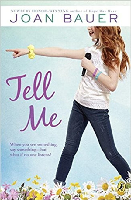 Tell Me front cover by Joan Bauer, ISBN: 0545838762