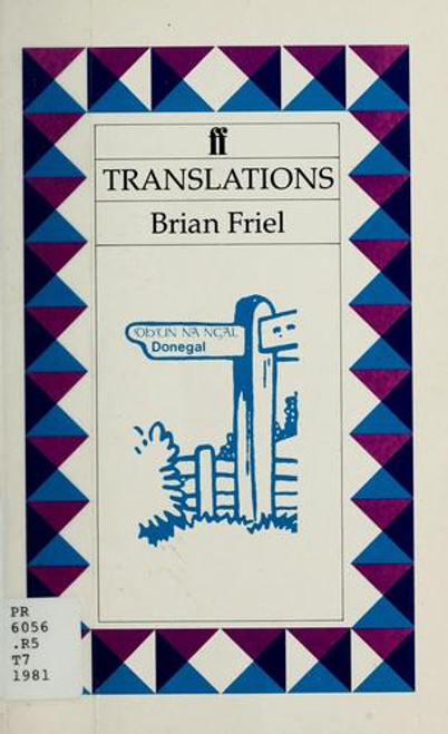 Translations (Faber Drama) front cover by Brian Friel, ISBN: 0571117422