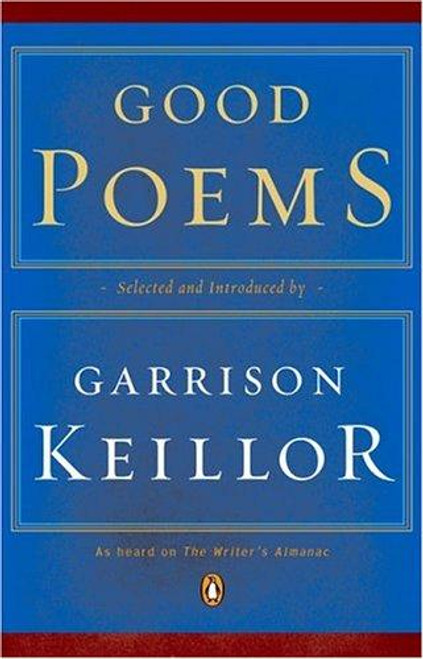 Good Poems front cover by Garrison Keillor, ISBN: 0142003441