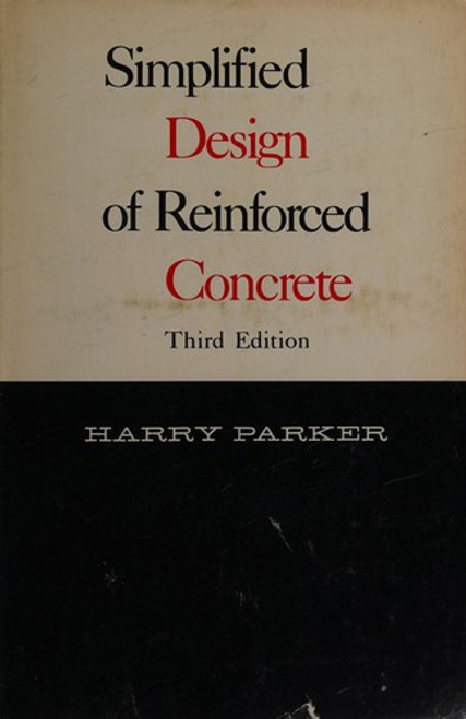 Simplified Design of Reinforced Concrete front cover by Harry Parker, ISBN: 0471660671