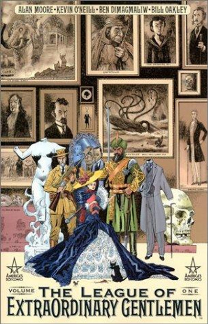 The League of Extraordinary Gentlemen 1 front cover by Alan Moore, ISBN: 1563898586