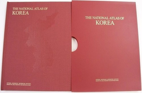 The National Atlas of Korea front cover by Yongwoo Kwon, Min-Boo Lee, Jeong-Rock Lee, ISBN: 8993841039