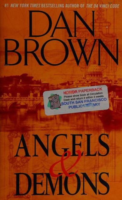 Angels & Demons: A Novel (Robert Langdon) front cover by Dan Brown, ISBN: 074349346X