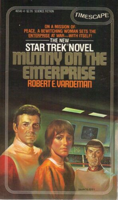 Mutiny on the Enterprise 12 Star Trek front cover by Robert E. Vardeman, ISBN: 0671465414