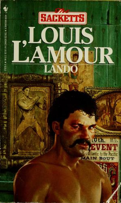 Lando 7 Sackett front cover by Louis L'Amour, ISBN: 0553255045