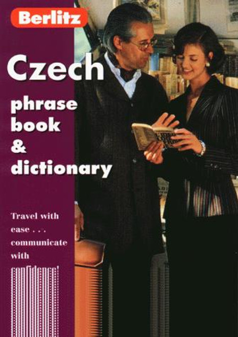 Czech Phrase Book (Berlitz Phrase Book) (Czech Edition) front cover by Berlitz, ISBN: 2831569257