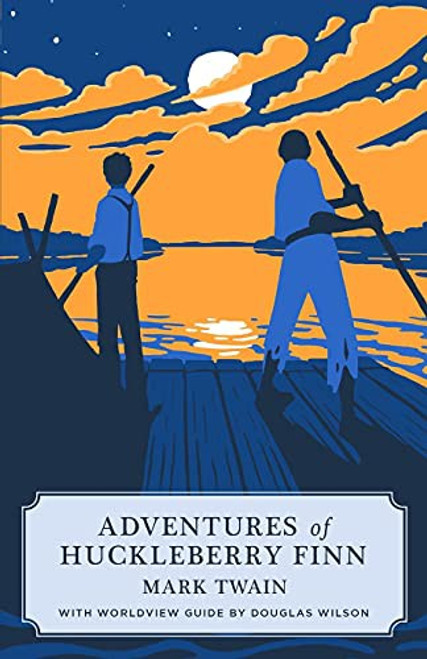 Adventures of Huckleberry Finn (Worldview Edition) (Large Print) front cover by Mark Twain, ISBN: 1591281962