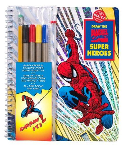 Draw the Marvel Comics Super Heroes (Drawing Tools) front cover by Klutz, ISBN: 1570540004