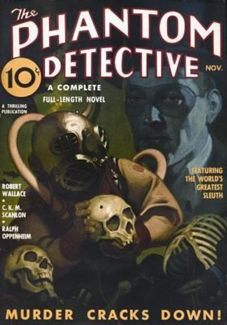 Phantom Detective November 1935 (Adventure House Presents - Facsmile) front cover, ISBN: 1597981826