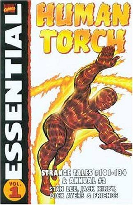 Essential Human Torch Volume 1 front cover by Stan Lee, ISBN: 0785113096