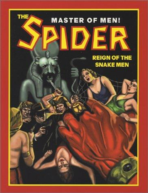 Reign of the Snake Men 39 The Spider Master of Men front cover by Grant Stockbridge, ISBN: 1891729101
