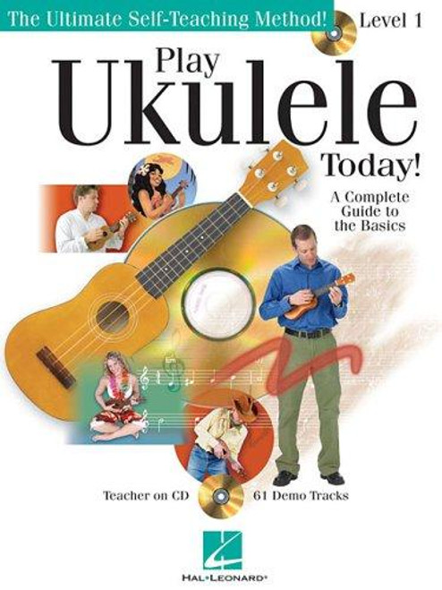 Play Ukulele Today! - A Complete Guide to the Basics Level 1 (Bk/Online Audio) front cover by Barrett Tagliarino, ISBN: 0634078615