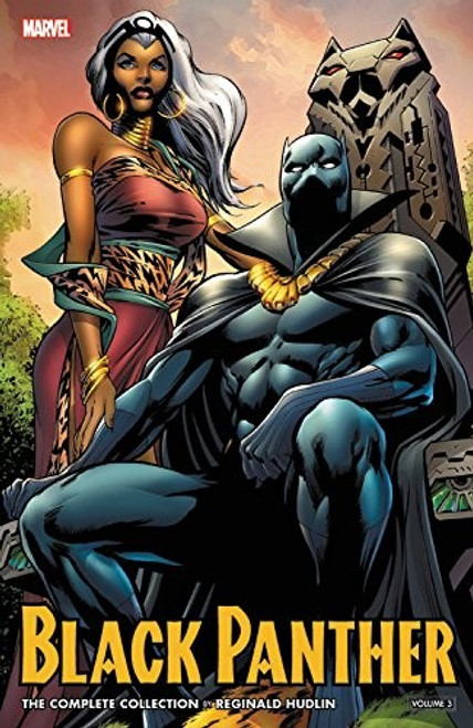 Black Panther: The Complete Collection Vol. 3 front cover by Reginald Hudlin, Jason Aaron, ISBN: 1302910353