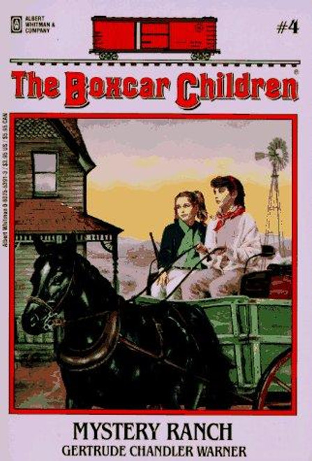 Mystery Ranch 4 Boxcar Children front cover by Gertrude Chandler Warner, Dirk Gringhuis, ISBN: 0807553913
