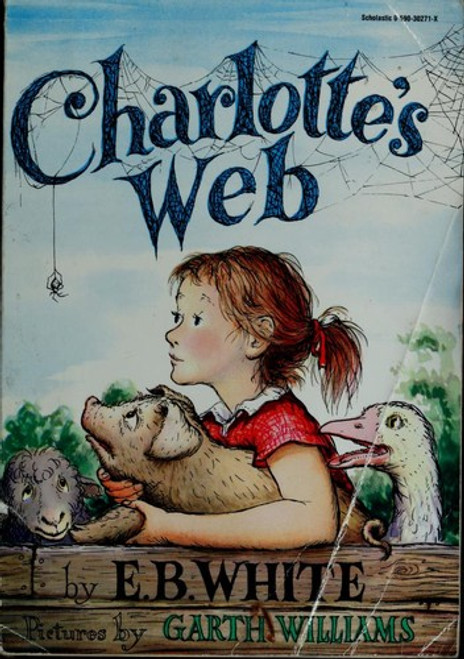Charlotte's Web front cover by E.B. White, ISBN: 059030271X