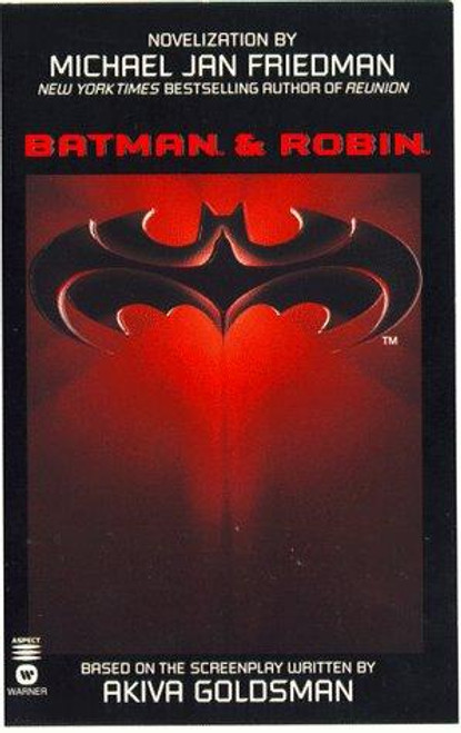 Batman & Robin front cover by Michael Jan Friedman, ISBN: 0446604585