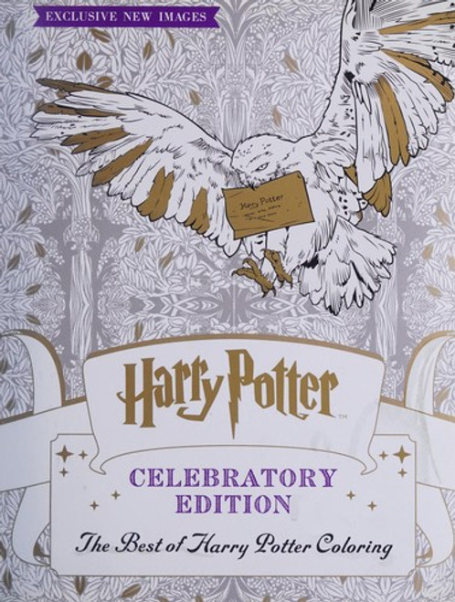 The Best of Harry Potter Coloring: Celebratory Edition (Harry Potter) (5) front cover by Scholastic, ISBN: 1338166603