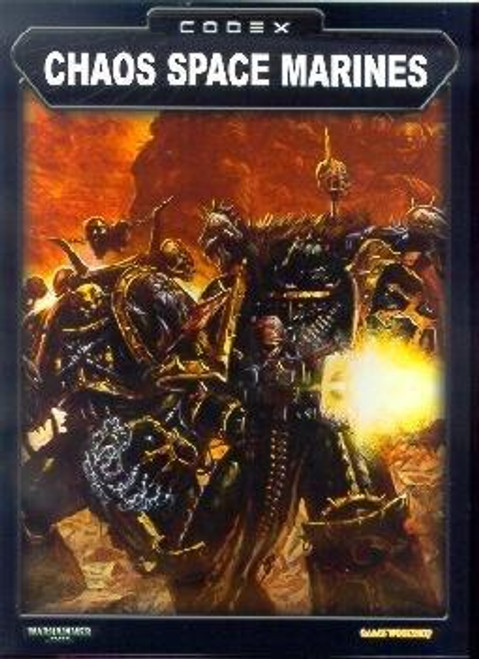 Codex: Chaos Space Marines (Warhammer 40K, 3rd Edition ) front cover by J. Johnson, ISBN: 1869893492
