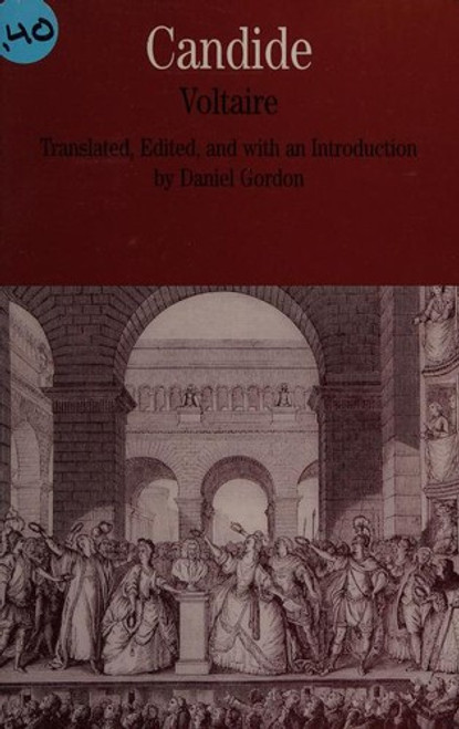 Candide (The Bedford Series In History and Culture) front cover by Voltaire, ISBN: 0312148542