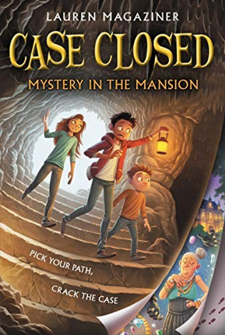 Case Closed #1: Mystery in the Mansion front cover by Lauren Magaziner, ISBN: 0062676288