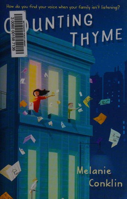 Counting Thyme front cover by Melanie Conklin, ISBN: 0399173307