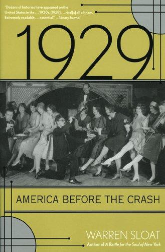 1929: America Before the Crash front cover by Warren Sloat, ISBN: 0815412800