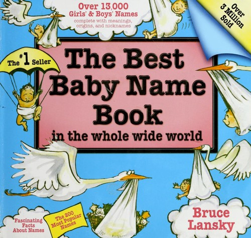 The Best Baby Name Book in the Whole Wide World front cover by Bruce Lansky, ISBN: 0671544632