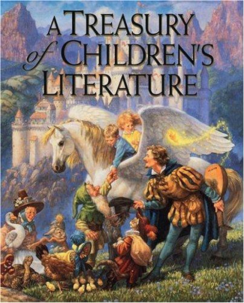 A Treasury of Children's Literature front cover by Armand Eisen, ISBN: 039553349X