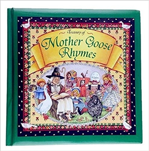 Treasury of Mother Goose Rhymes front cover by Publications International, ISBN: 0785317279