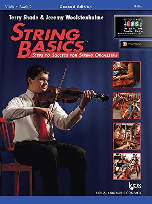 116VA - String Basics Book 2 - Viola front cover by Terry Shade,Jeremy Woolstenhulme, ISBN: 0849735068