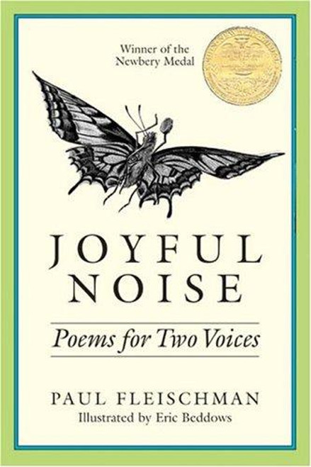 Joyful Noise: Poems for Two Voices front cover by Paul Fleischman, ISBN: 0064460932