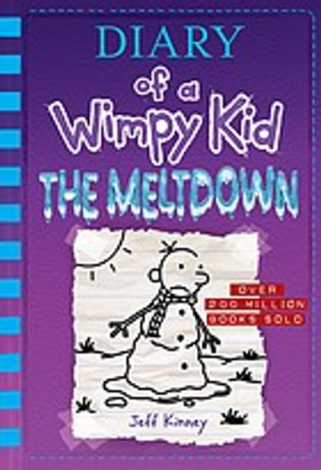 The Meltdown 13 Diary of a Wimpy Kid front cover by Jeff Kinney, ISBN: 1419727435