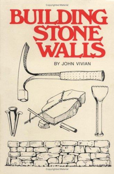 Building Stone Walls front cover by John Vivian, ISBN: 0882660748