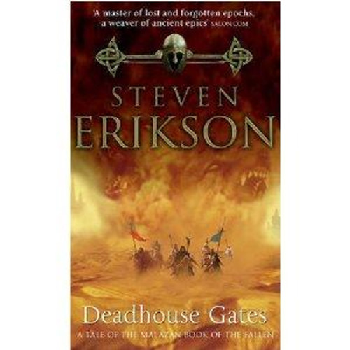 Deadhouse Gates 2 Malazan Book of the Fallen front cover by Steven Erikson, ISBN: 0765348799