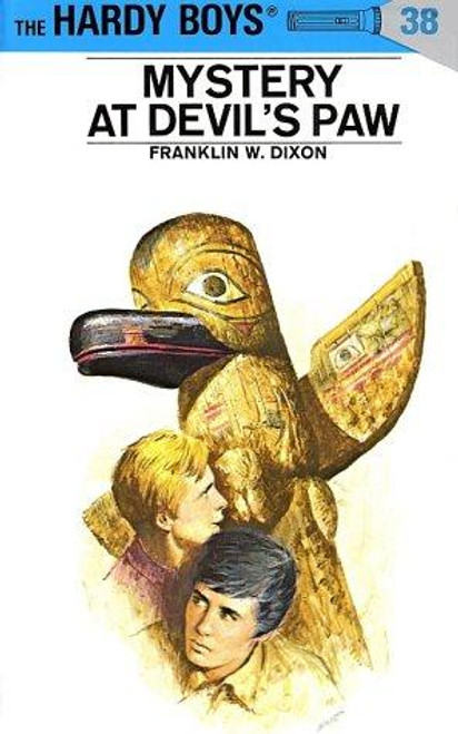 Mystery at Devil's Paw 38 Hardy Boys front cover by Franklin W. Dixon, ISBN: 0448089386