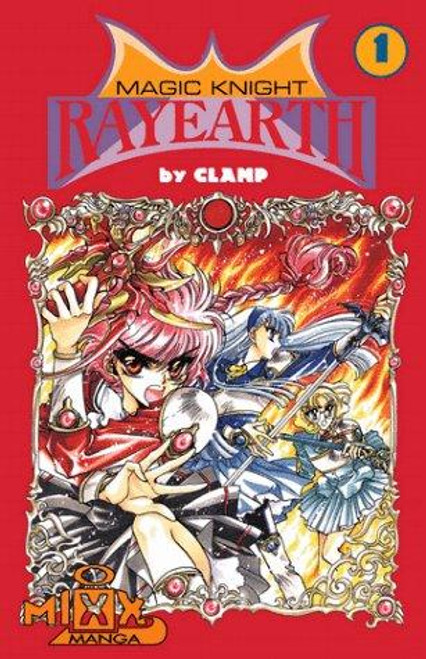 Magic Knight Rayearth 1 front cover by Clamp, ISBN: 1892213001