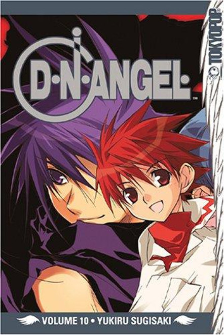D.N.Angel 10 front cover by Yukiru Sugisaki, ISBN: 1595327959