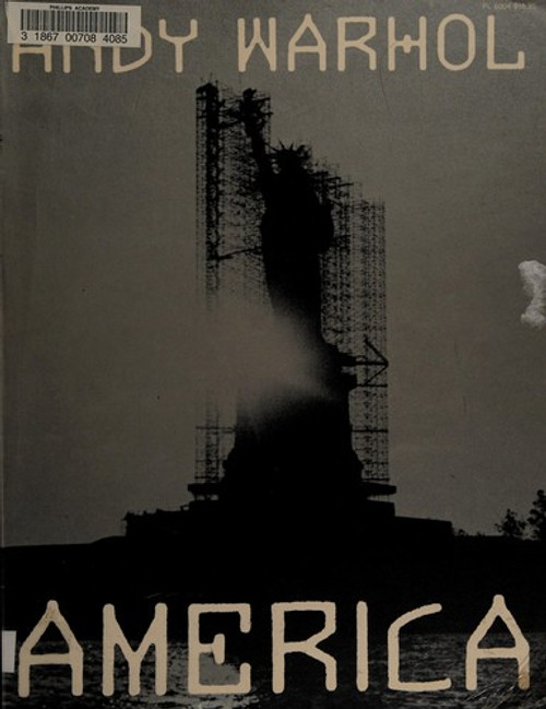 America front cover by Andy Warhol, ISBN: 0060960043