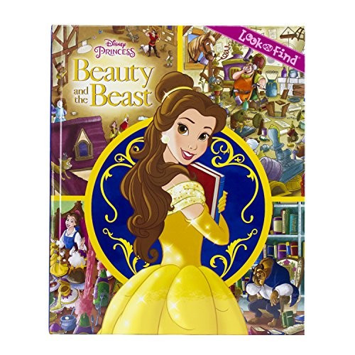 Beauty and the Beast Look and Find Activity Book(Disney Princess) front cover by Disney, ISBN: 1503722740