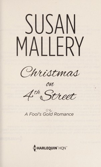 Christmas on 4th Street front cover by Susan Mallery, ISBN: 1624908322