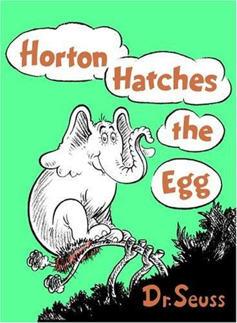 Horton Hatches the Egg front cover by Dr. Seuss, ISBN: 039480077X