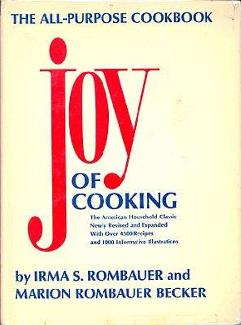 Joy of Cooking front cover by Starkloff, Irma Von Rombauer, Rombauer, Marion Becker, ISBN: 0672518317
