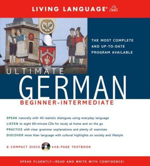 Ultimate German Beginner-Intermediate (CD/Book) (Ultimate Beginner-Intermediate) front cover, ISBN: 1400021073