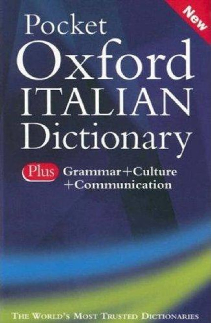 Pocket Oxford Italian Dictionary front cover by Oxford, ISBN: 0198614365