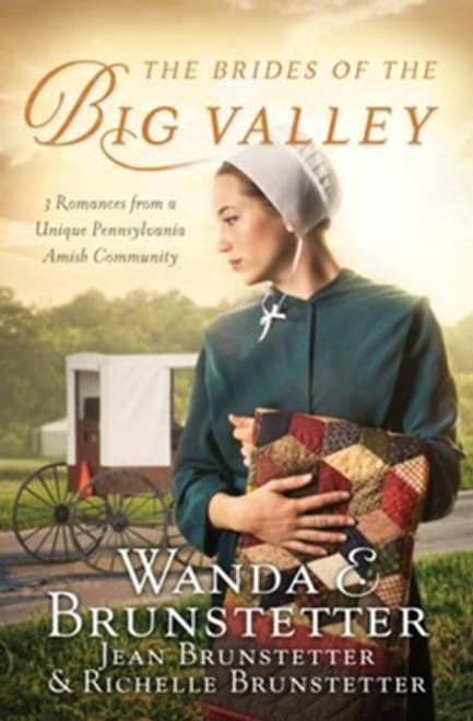 The Brides of the Big Valley: 3 Romances from a Unique Pennsylvania Amish Community front cover by Wanda E. Brunstetter,Jean Brunstetter,Richelle Brunstetter, ISBN: 1683228863