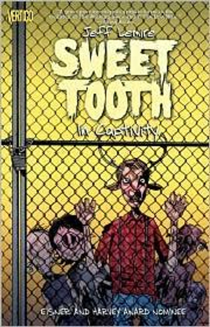 Sweet Tooth Vol. 2: In Captivity front cover by Jeff Lemire, ISBN: 1401228542