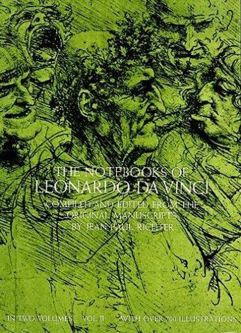 The Notebooks of Leonardo Da Vinci (Volume 2) front cover by Leonardo da Vinci, ISBN: 0486225739