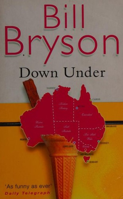 Down Under front cover by Bill Bryson, ISBN: 055299703X