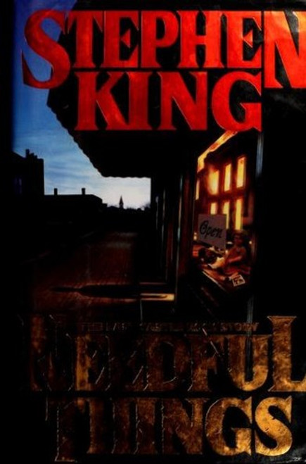Needful Things front cover by Stephen  King, ISBN: 0670839531